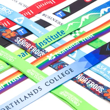 

15mm ( Heat transfer printing) Custom Lanyards Personalized Lanyards with Your Own Logos Text or Motif (100pcs)