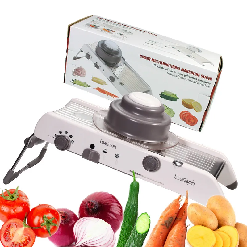 

Adjustable Mandoline Slicer - Multi-functional Vegetable Grater Shredder Slicer Cutter Set, kitchen Accessories