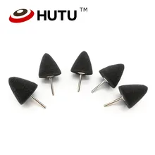 Черная мини конусная деталь полировальный коврик, деталь полировальный коврик для роторного инструмента Электрический шлифовальщик дрель воском, уплотнительная глазурь