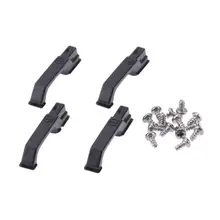 

ttnight 4PCS Black Door Handle for 1/10 RC Crawler for Traxxas TRX-4 D90 Axi Toys for Children Adults Birthday Xmas GiftsGifts