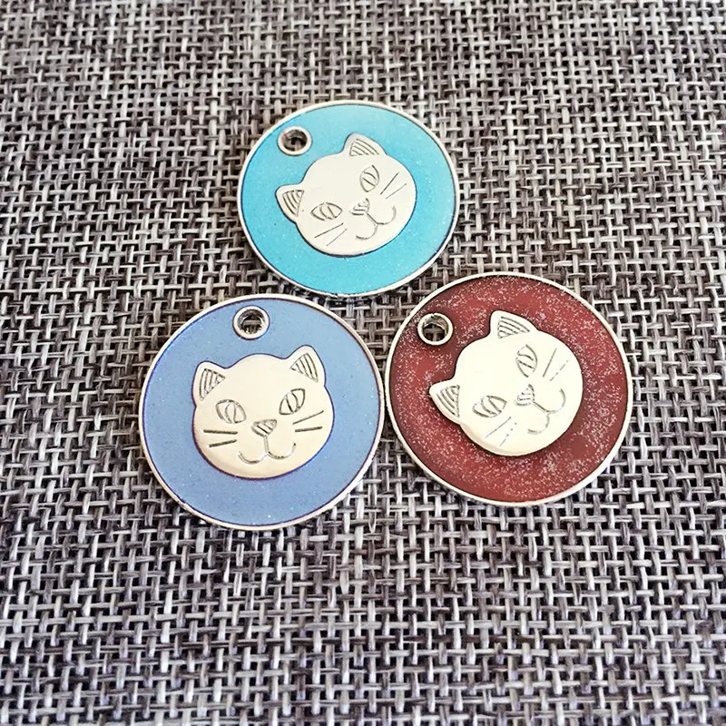 4 цвета горный хрусталь стрейч ожерелье для домашних животных с кристаллами имя поставки пересекающиеся аксессуары бирка кошка персонализированные Воротник