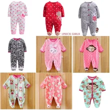 Baby Rompers Winter Warm Fleece Clothing Set for Girls Cartoon Monkey Infant Girls Clothes Newborn Overalls Baby Jumpsuit Baby Rompers Winter Warm Fleece Clothing Set for Girls Cartoon Monkey Infant Girls Clothes Newborn Overalls Baby Jumpsuit