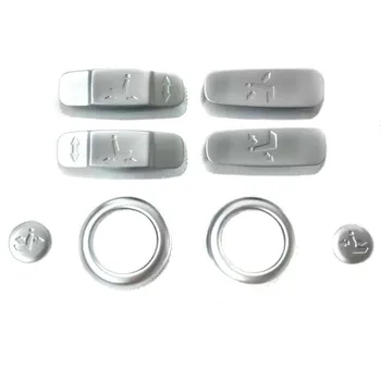 

For Discovery Sport 2016 2017 2018 ABS Driver Seat Adjustment Switch Button Knob Cover Cap Trim Interior Car Styling Accessories