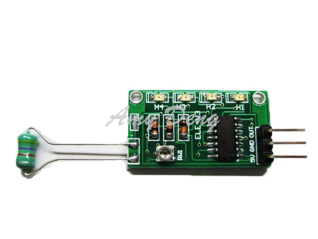 

2pcs/lot The electromagnetic wave detecting sensor voltage output display intensity