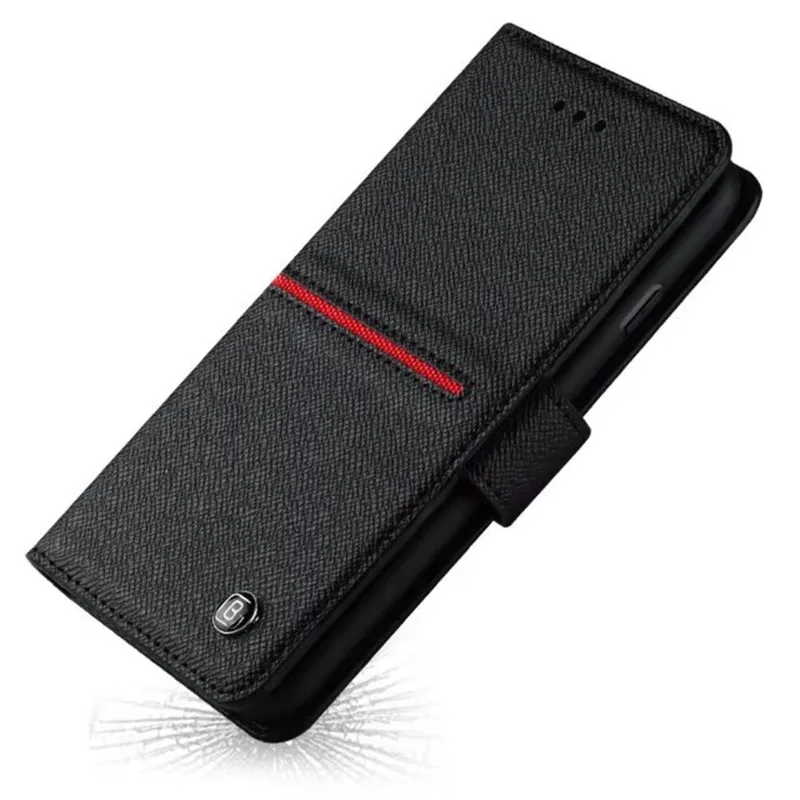

Luxury Original Brand GEBEI Genuine Leather Wallet Flip Case For Apple iPhone 6 6S 7 8 Plus Anti-knock Protect Cases Cover
