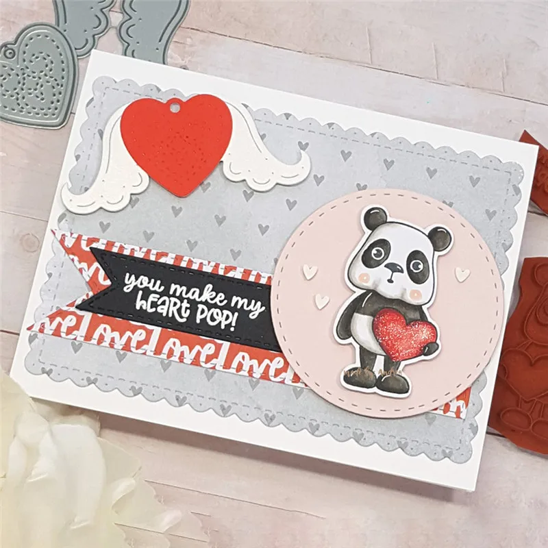 

Naifumodo 1 Pcs/lot Metal Cutting Dies Scrapbooking For Card Making DIY Embossing Cuts New Craft Die Rectangular Photo Frame