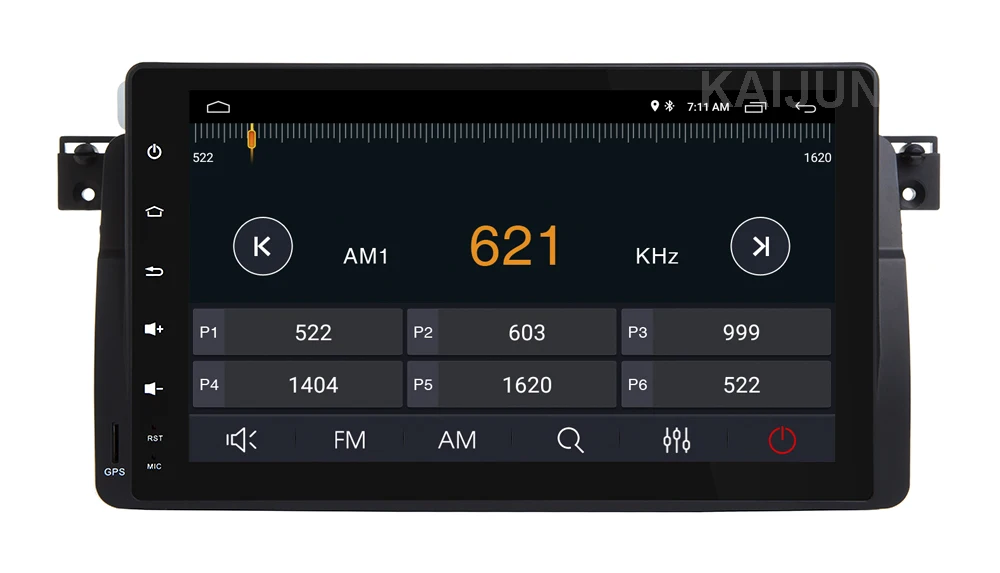 Sale 9 inch Android 9.1 Car Head Unit for BMW E46 M3 with Radio BT Wifi GPS,One Din Car Stereo radio DVD Player 14