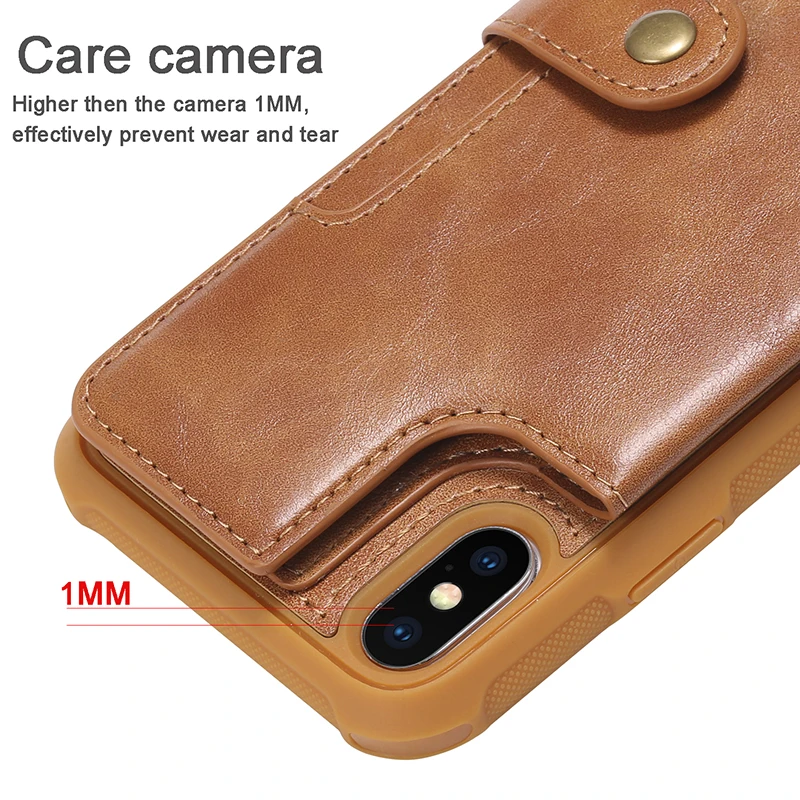 Suntaiho Case For iPhone X XS Max case 7 plus case Retro PU Leather Flip Wallet Photo Holder Back Cover for iPhone XR 6s 7 8Plus Suntaiho Case For iPhone X XS Max case 7 plus case Retro PU Leather Flip Wallet Photo Holder Back Cover for iPhone XR 6s 7 8Plus