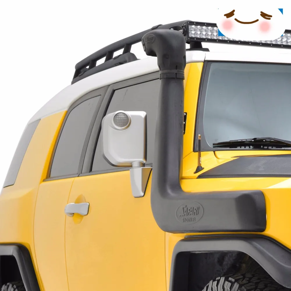 Тройной Хром ABS зеркало крышка набор пара для 07-14 Toyota FJ Cruiser