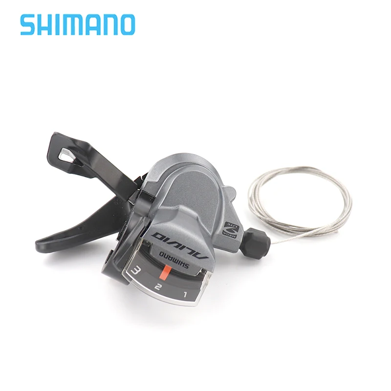 SHIMANO ALIVIO SL M4000 рычаг переключения скоростей 3x9S 27 рычаг переключения скоростей триггер с внутренними кабелями 3s 9s варианты - Цвет: 3speed bulk