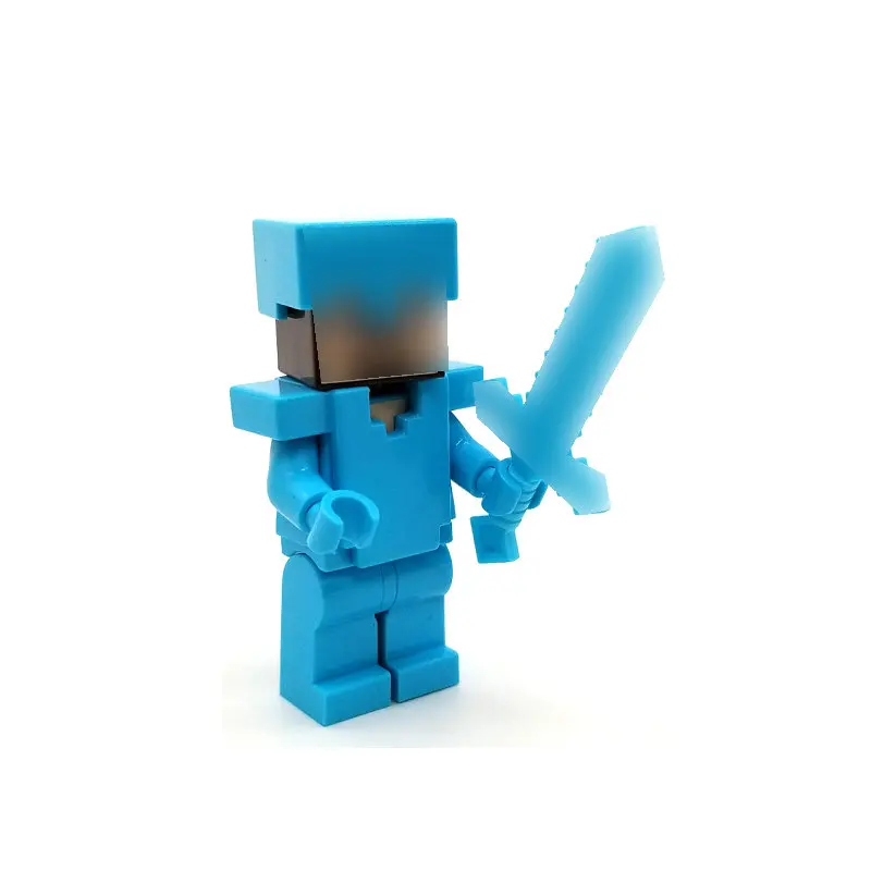 HOT Sale LegoINGly Minecrafted Action Figures Steve Witch Zombie Skeleton Bricks Compatible For Legoingly Building Blocks Model