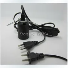 2 шт./партия Тип подвески с кабелем и переключателем и штепсельной вилкой европейского стандарта светодиодная люстра освещения для потолка держатель лампы