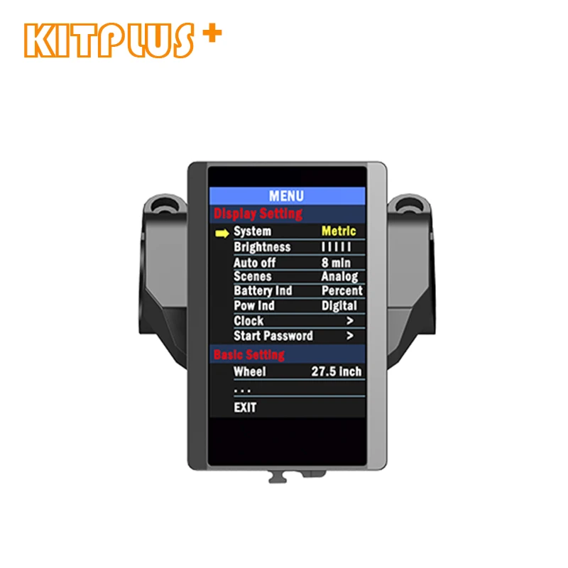 

TFT-850C Color Screen Display Bafang BBS Mid Drive Motor Colorful LCD Displayer for Electric Bike