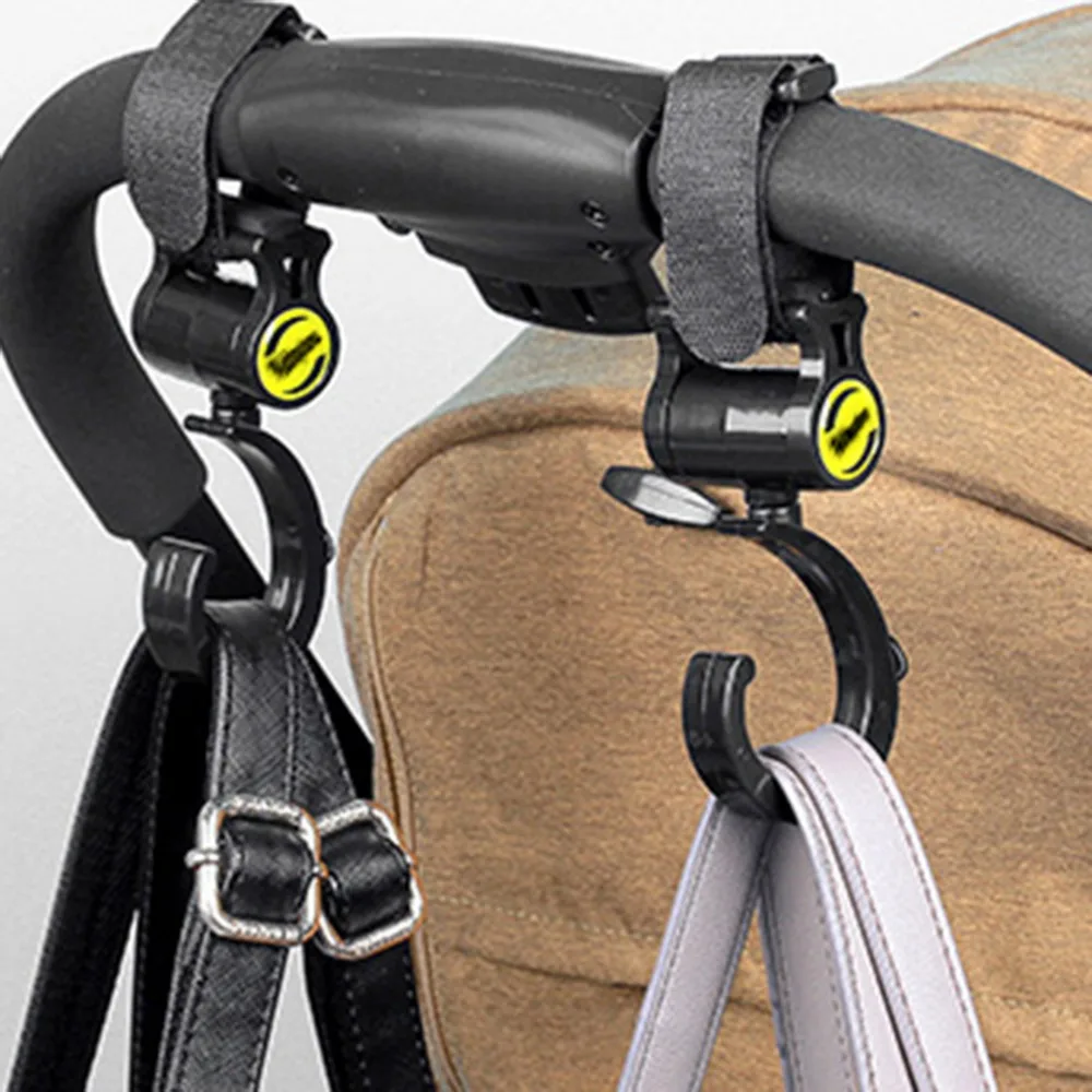 2pcs Universal Baby Pushchair stroller hook clips general strong Hooks