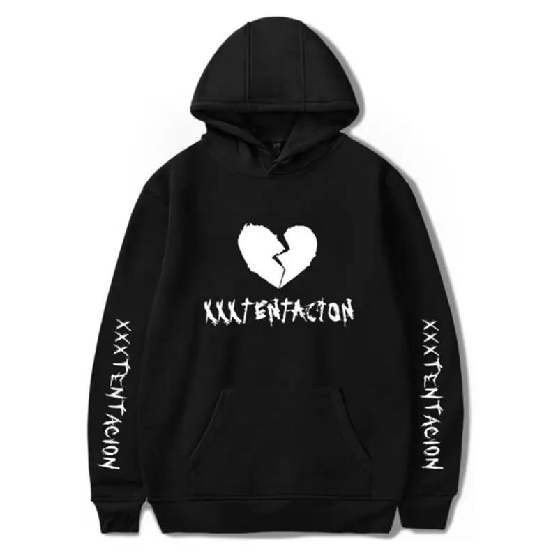 Mrwonder/Толстовка в стиле хип-хоп XXXTentacion; модные толстовки с капюшоном и коротким рукавом; Повседневный флисовый пуловер с капюшоном; SAN0 - Цвет: A black