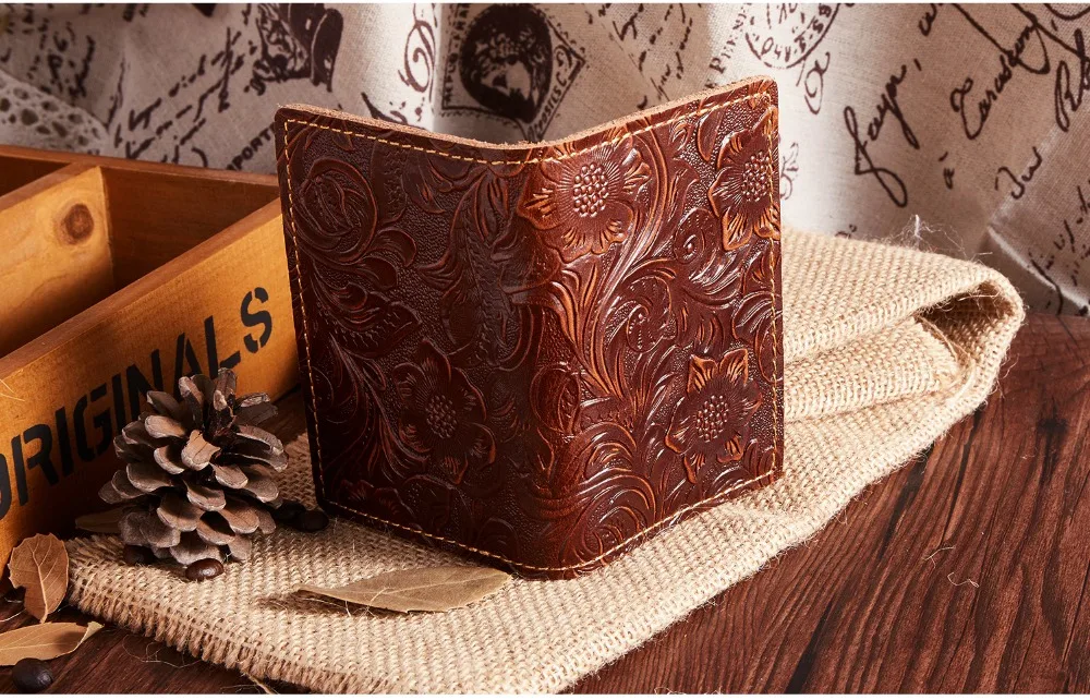 2028--Grazy Horse Genuine Leather ID Case Purse Bag Pouch Vintage Cards Holders-01)3 (7)