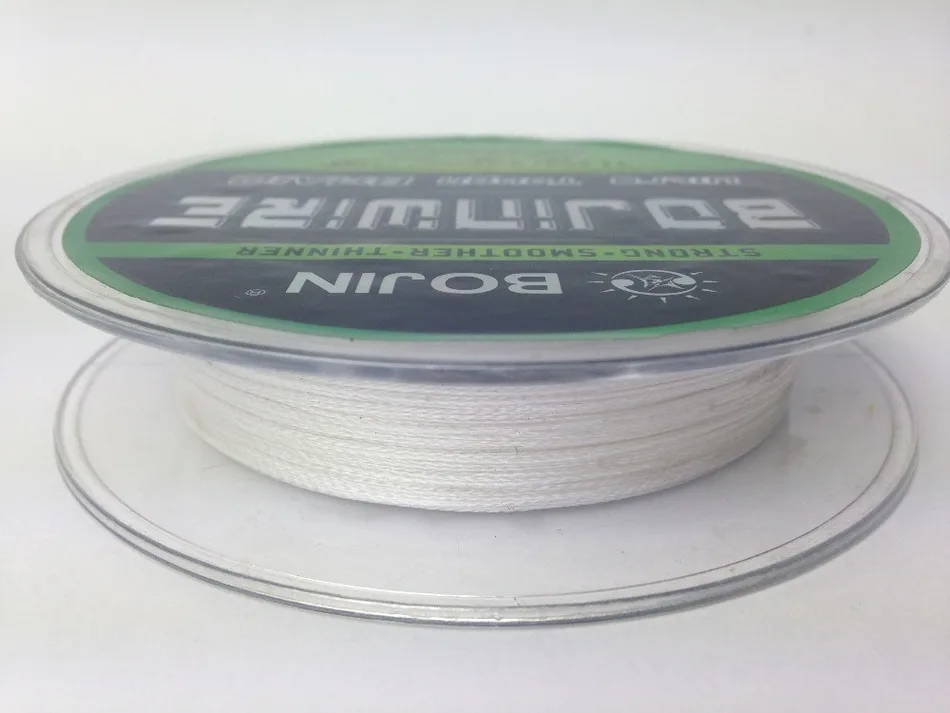 2017 BOJIN White Braided Fishing Line 137M(150Yard) 10LB Advanced Super