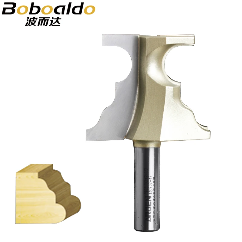 

1PC Cove & Bead Bits Woodworking Tool Crown Moulding Double Finger Arden Woodworking milling cutter Door Engraving Milling Knife