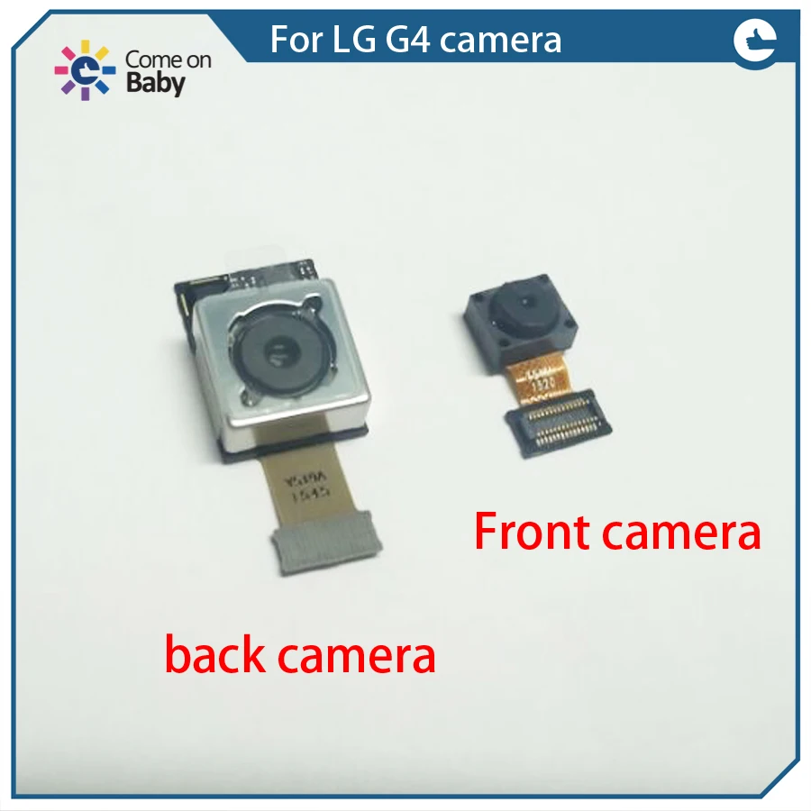 

original G4 Back Rear Camera with front small camera Module Replacement For LG G4 H810 H811 H815 LS991 F500L