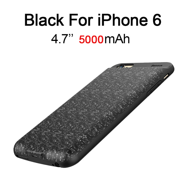 Baseus Power Bank Battery Case For iPhone 6 Charger Case Powerbank Cover Battery For iPhone 6s