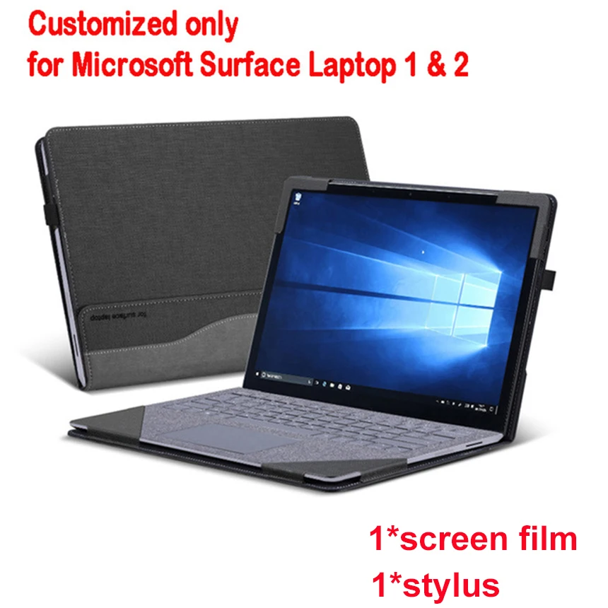 Скидка Съемный чехол для microsoft Surface font b Laptop b font 1 2 13,5 дюймов планшетный ПК ноутбук чехол Подставка для экрана клавиатура пленка ручка 2 в 1