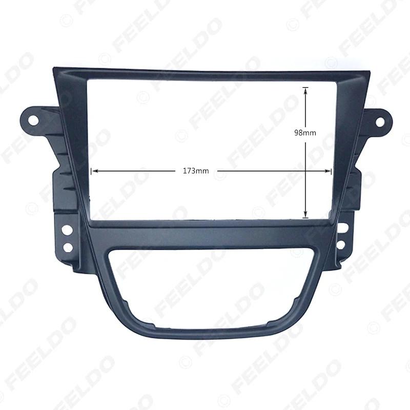 FEELDO 2DIN Автомобильная установка Радио Рамка для приборной доски для Opel Mokka Buick Encore стерео приборная панель рамка крепление отделка комплект адаптер