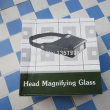 GH971 Лупа на головной повязке ювелирные изделия производители, повязка на голову Шлем лупа глаз Лупа Ручной голова увеличительное стекло