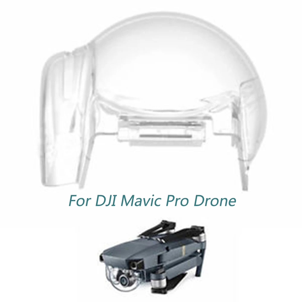 For DJI Mavic Pro Drone RC Quadcopter Gimbal Camera Cover Transparent Cap Protector 3D Sensor Screen Protector Drone Accessories