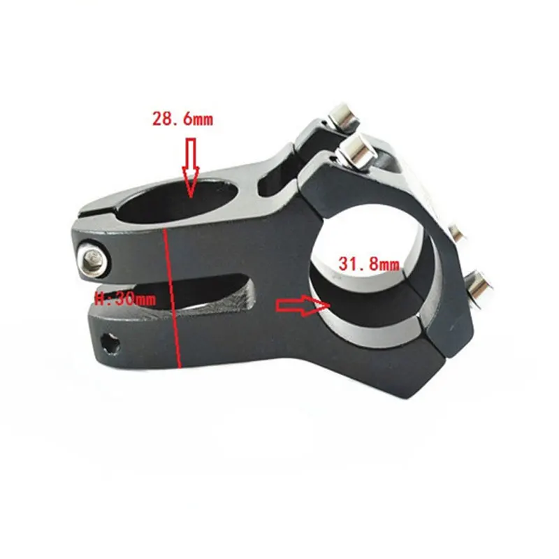 5 colors MTB BMX DH Road bike stem 31.8*45mm bicycle handlebar downhill stem