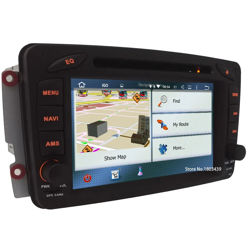 Best 7" Android 7.1 Car DVD Multimedia player radio Stereo for Benz W203 S203 C180 C200 C220 C230 C240 C270 C280 C300 C320 C350 C32 2