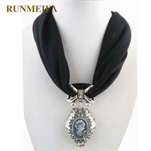 Дизайн воплощение красоты кулон ювелирные изделия шарф Женские аксессуары шарфы модные роскошные брендовые шарфы с подвесками ожерелье подарок