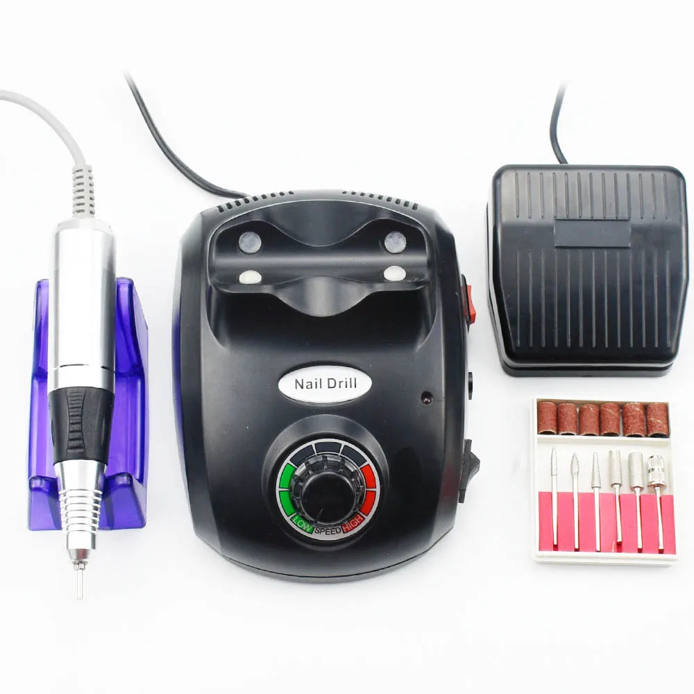 

15W 35000RPM Nail Drill Electric Manicure Machine Nail Art Machine Apparatus Equipment Electric Nail File Cutter For Nail Art