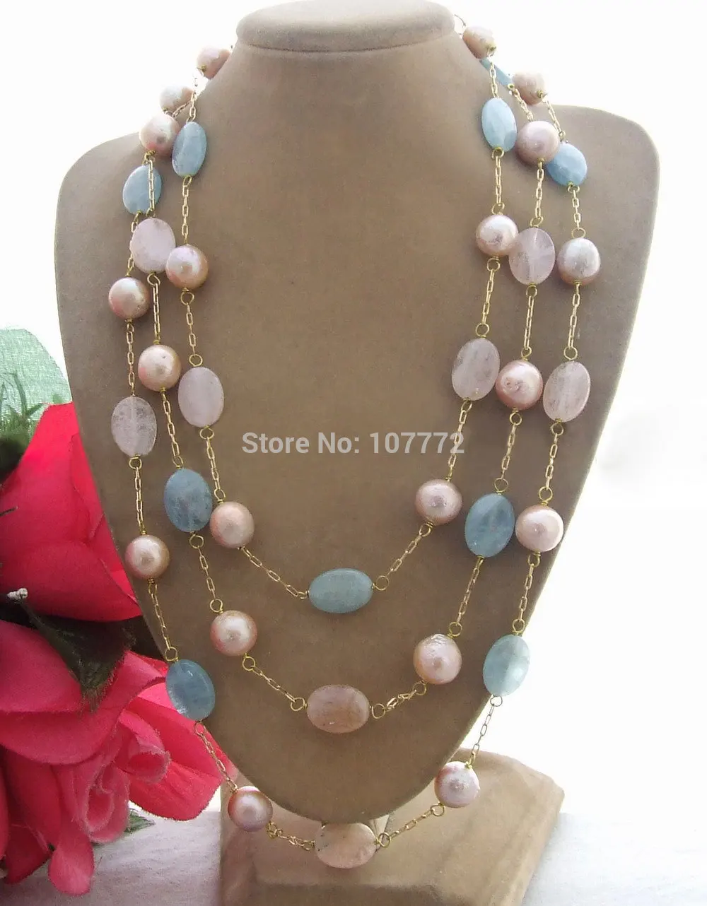 

Women's 64'' 12 mm Pearl Necklace