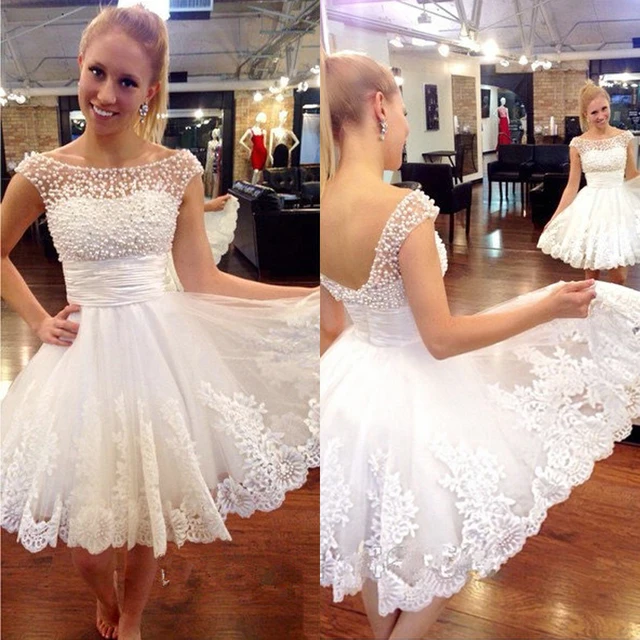 Short Prom Dress Bateau