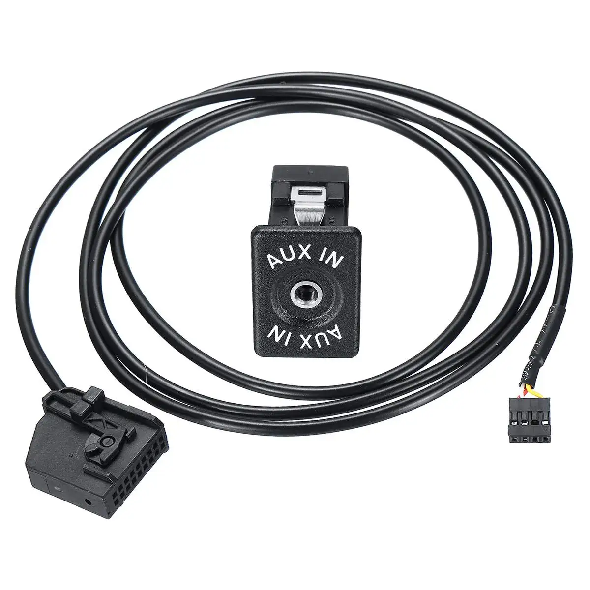 

18 Pin Car AUX Auxiliary Cable Socket Audio For Mercedes Comand 2.0 W211 X/W164 W163 Car Electronics Accessories