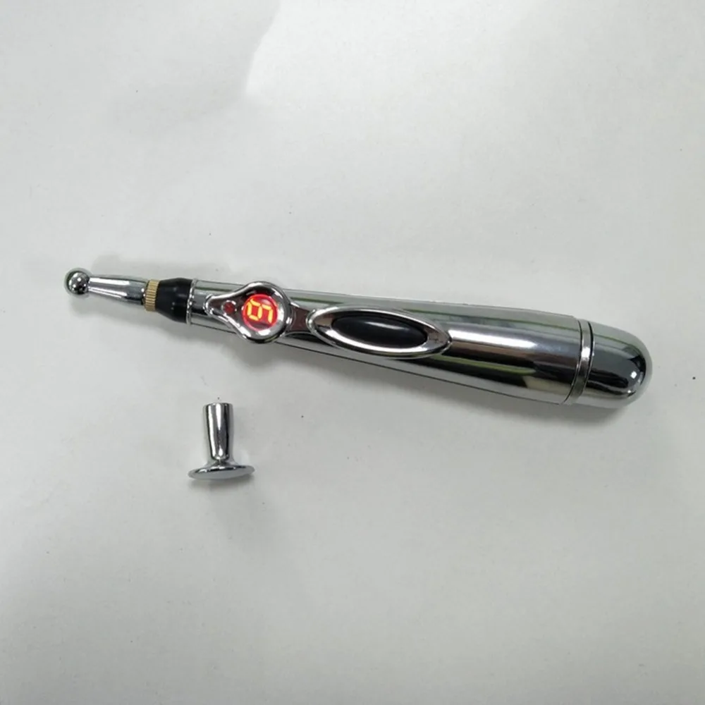 Самая низкая цена электрическая Акупунктура Магнитная терапия лечебная ручка для массажа ручка для иглоукалывания