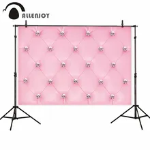 Allenjoy дамасский фон для фотосъемки розовая кожа бриллиантовое украшение фон для фотосессия фотостудия реквизит для фотосессии