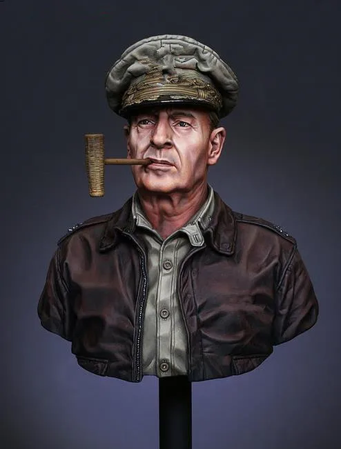 

pre order-Resin toys LM-B007 U.N. supreme commander Gen. Douglas MacArthur Free shipping