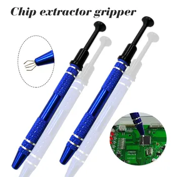 

120 mm Hand Tools Set Four Claw Hold Tightly Parts Gripper Pick Up Tools For Catcher IC Chip Component Metal Grabber
