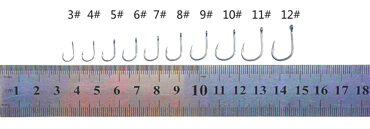LQCRWOC 100 шт. набор рыболовных крючков из высокоуглеродистой стали в рыболовных крючках джиг колючая с отверстием для рыболовные принадлежности PESCA 3#-12