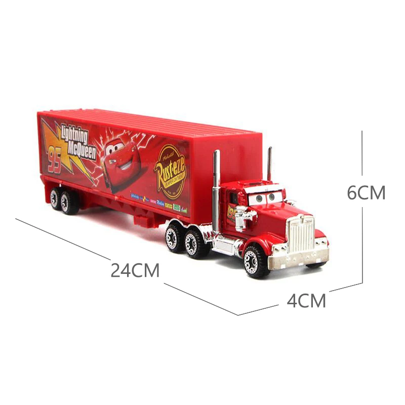 Новые машинки disney Pixar 3 Lightning McQueen Jackson Storm Mack Uncle Truck 1:55 автомобиль из литого металла модель игрушка для мальчиков подарок
