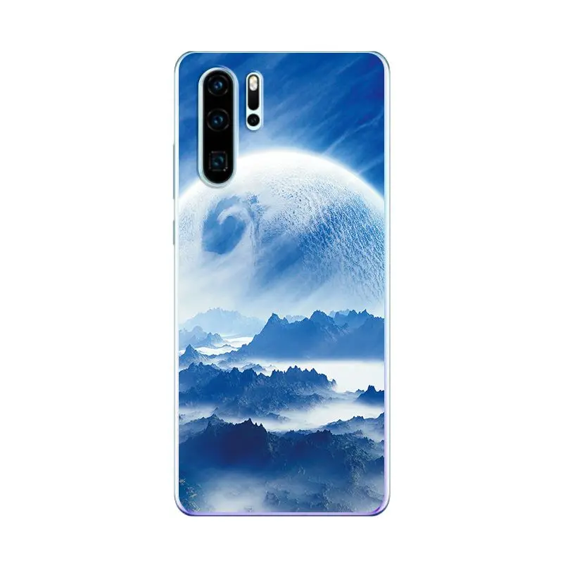 X62 Чехол для huawei P30 Pro Brilliant aurora цветной защитный бампер для телефона для huawei P30 Pro силиконовый чехол Fundas VOG-L29 ELE-L29 6,47" - Цвет: X62