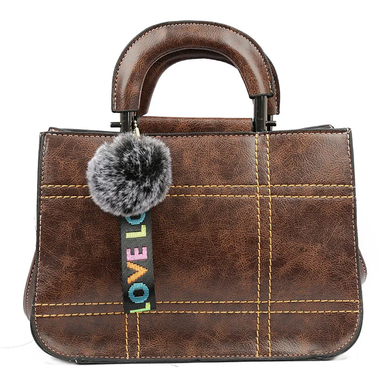 

Handbags Women Hand Bag 2018 Vintage Combination Crossbody Bag for Women PU Leather Handbag Lady Bolsa Feminina 98206