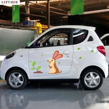 

LEFT SIDE Car Stickers For Both Sides Mouse Cute Tree Whole Car-Styling Waterproof Car Cover Stickers Not Hurt The Car Paint