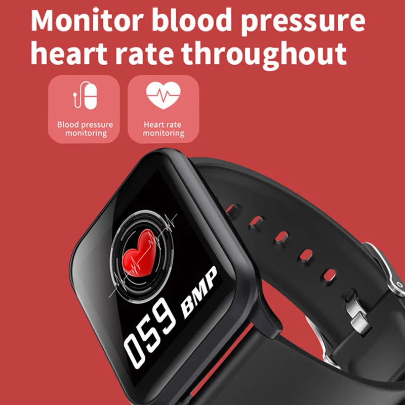SCELTECH ECG PPG Smart Bracelet Sport Fitness Tracker band Heart Rate Blood Pressure Call SMS Reminder IP67 Waterproof Wristband