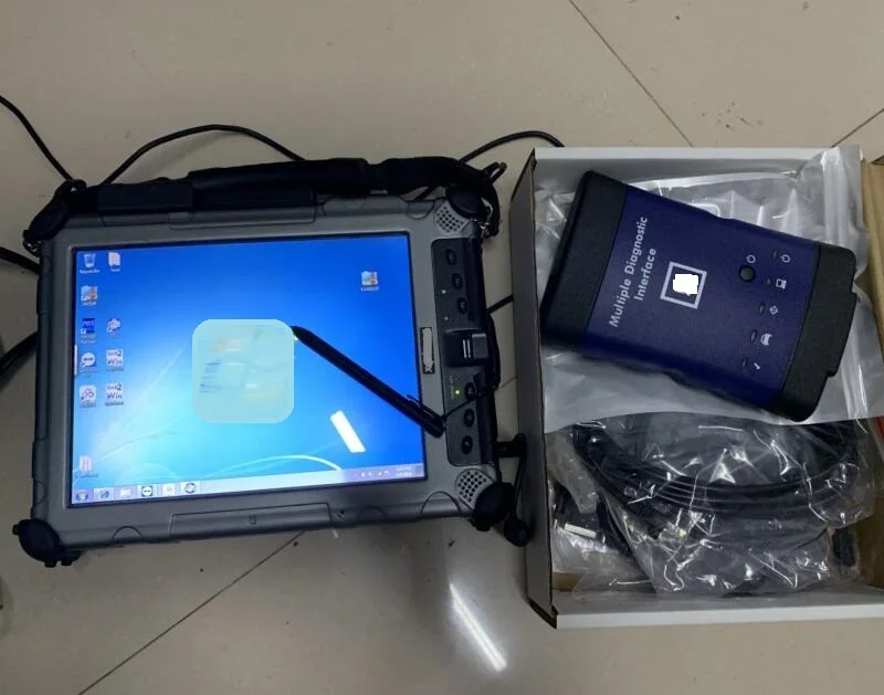 Ноутбук IX104 480G mini SSD GDS Tech2Win установленное программное обеспечение + G M MDI OBD2 сканер