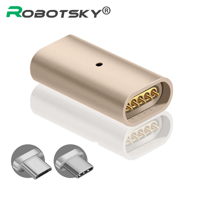 

Magnetic Adapter For iPhone XR XS X 8Plus Micro USB Type C Charge Data Transfer Connector for Samsung Galaxy S8 S9 Plus Note 10