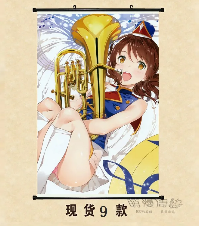 Аниме хибайк! Euphonium Kousaka Reina & Tanaka Asuka Ogasawara Haruka домашний Декор настенный плакат