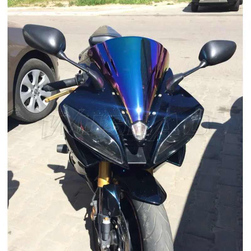 New Quality Motorcycle Windshield Windscreen For Yamaha YZF R6 2006-2007 Iridium