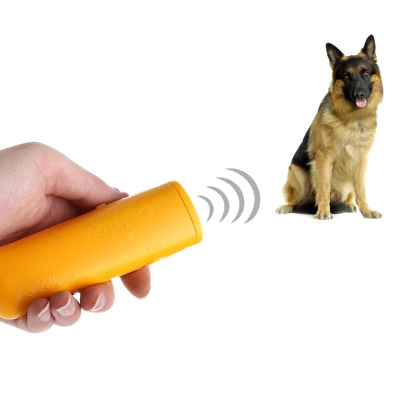 

Adorable Dog Train Repeller Control LED Trainer Ultrasonic Anti Bark Device Stop Barking Tool Hogard JY13